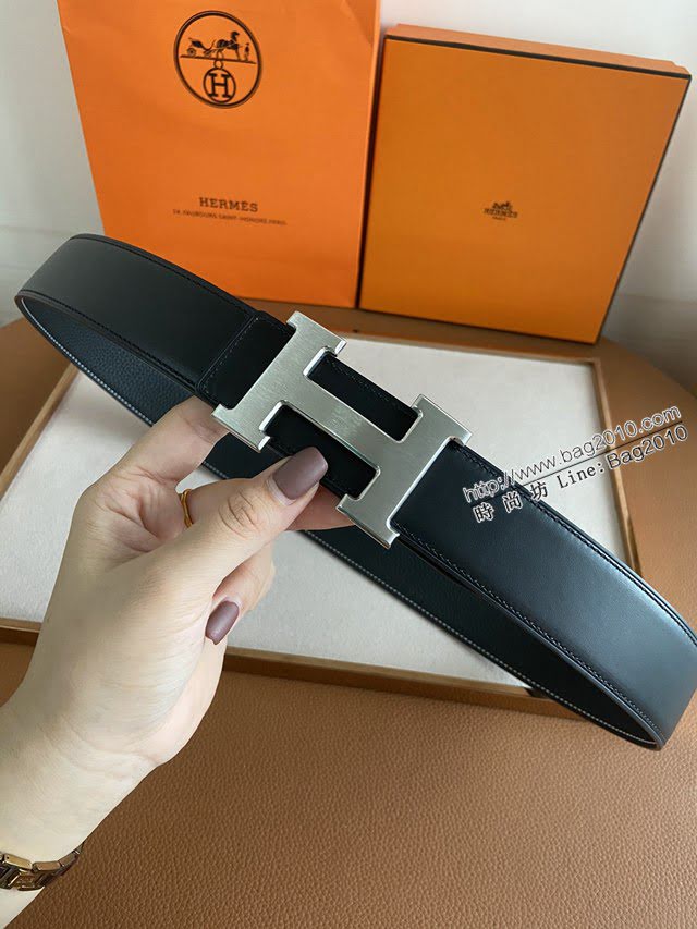 HERMES經典皮帶 愛馬仕Togo牛皮腰帶  jjp1998